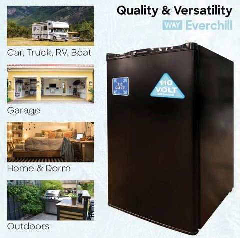 FURRION LLC BC-90LHH EVERCHILL 110V REFER 3.2 CUFT / BL