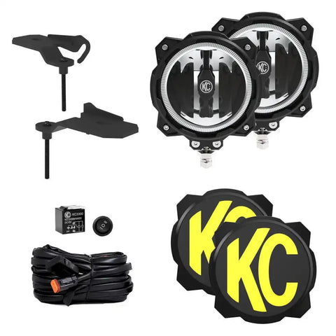 KC HILITE 97166 GRAVITY LED PRO6 WIDE-40 - 2-LIGHT