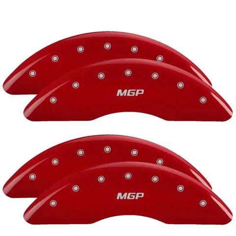 SET OF 4 CALIPER COVERS  ENGRAVED F