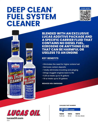 LUCAS OIL 10512 DEEPCLEAN 16 OZ