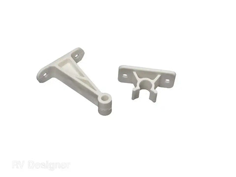 3' DOOR HOLDER WHITE