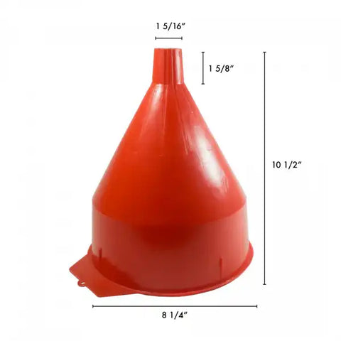 6-QT RED FUNNEL W/SCREEN