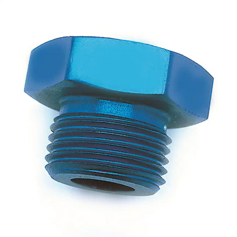 -8AN BLU ST THRD(O-RING) PLG