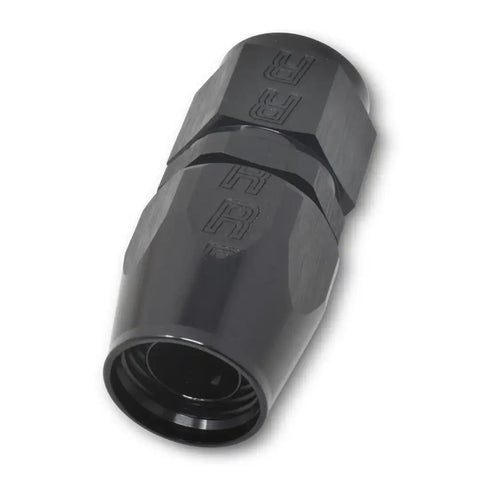 HOSE END STR 12AN BLK