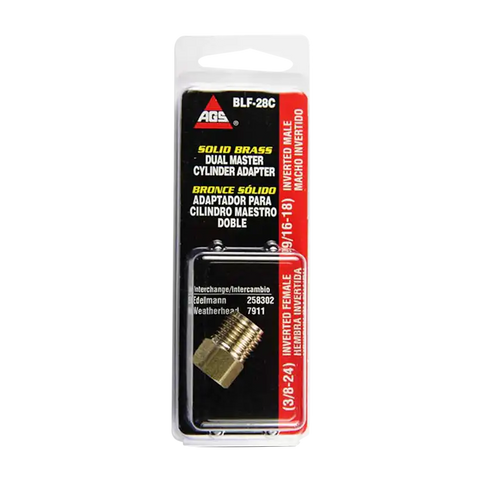 AGS BLF-28C 3/16'TO3/16' STD ADPT