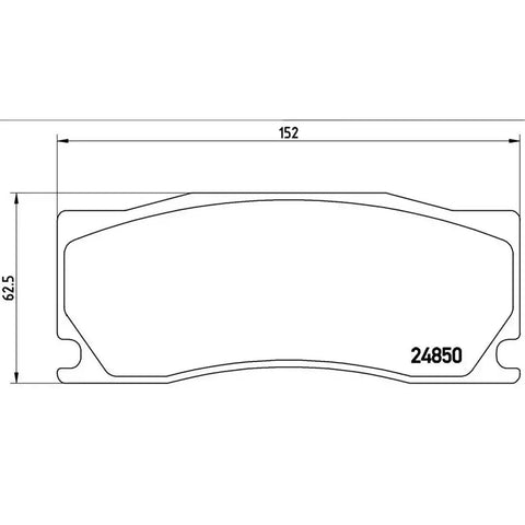 DISC BRAKE PAD SET