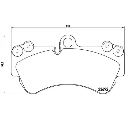 DISC BRAKE PAD SET