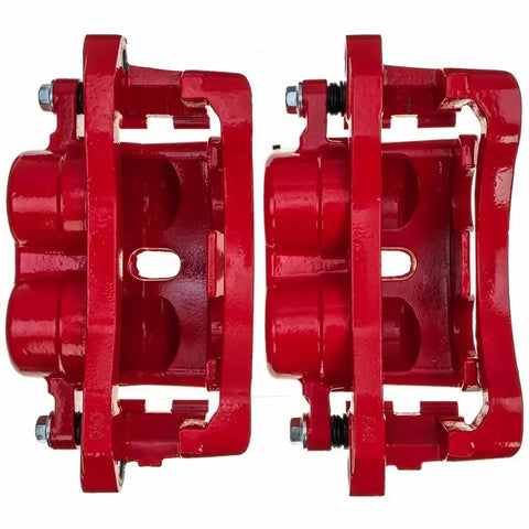 POWERSTOP S4814 RED CALIPER PAIR
