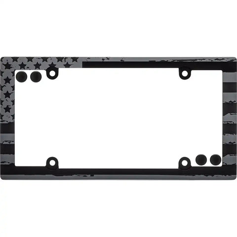 CRUISER 31250 LICENSE PLATE FRAMES AMERICAN FLAG