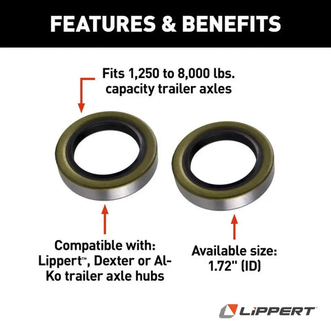 Lippert Components 333960 - GREASE SEAL