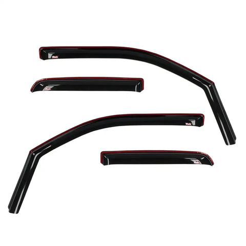 Westin 72-35409 - In-Channel Wind Deflector 4 pc. Smoke Extended Cab