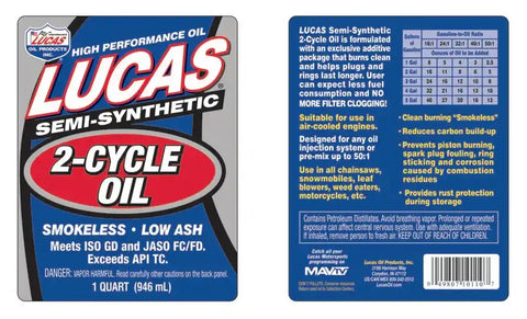 LUCAS OIL 10110 OIL 12Q/CASE #56708
