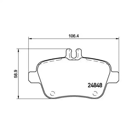 DISC BRAKE PAD SET