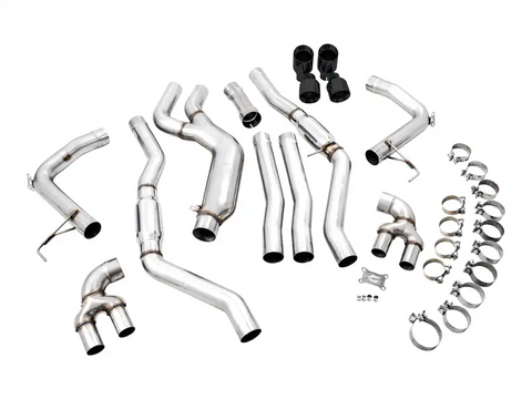 AWE 3020-43085 AWE TRACK EDITION EXHAUST - BLACK T