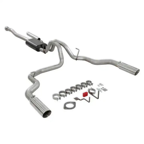 Flowmaster 818148 Exhaust System Kit Force II  Cat Back System 409S Stainless Stee