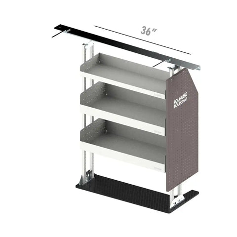 ROLACASE RSLRFBA- FTL130 VAN SHELVING BASIC BIN PACKAGE