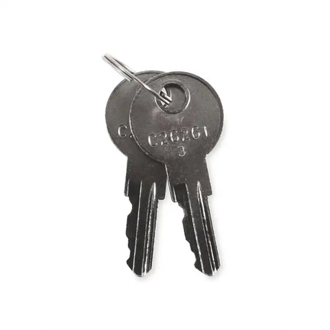 Camco 44363 Lock Cylinder For Baggage Compartment Doors Keyed Cam Lock 1-1/8 Inch