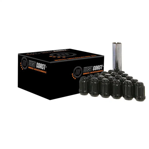 WC WHEEL ACC DPC55012SB 1/2 SPLINE BLK CLSD 5 LUG