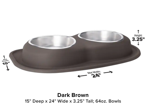 WEATHERTECH DL6403DB DB LOW 64 OZ BWL DB