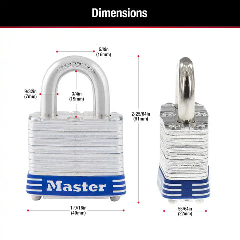 MASTERLOCK 3D PADLOCK 3-D