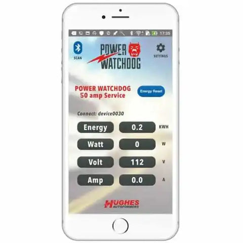 Hughes Auto PWD50 Surge Protector 50 AMP POWER WATCH DOG