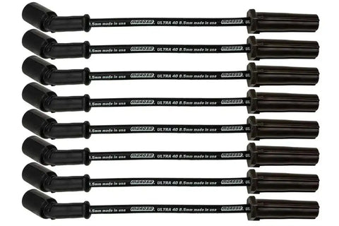 MOROSO 73747 WIRE SET 8.5MM BLACK ULTRA 40 11IN.