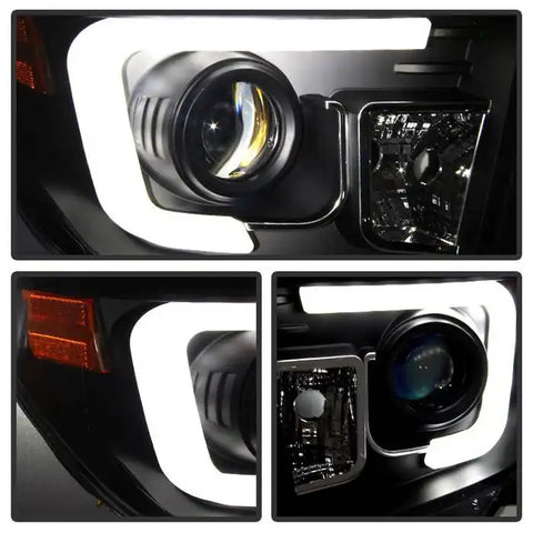 SPYDER 5080158 PROJ HEADLIGHTS LIGHT BAR DRL BLACK