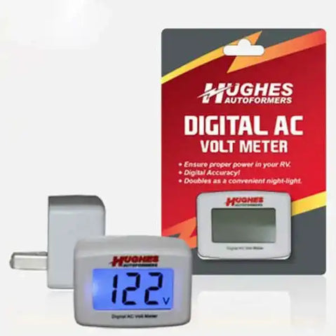 HUGHES AUTO DVM1221 DIGITAL VOLT METER