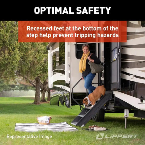 Lippert Components 791574 Entry Step SolidStep 26' GEN 3 QUAD STEP