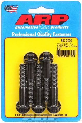 ARP 642-2000 3/8'-16 X 2.000 12PT BLK
