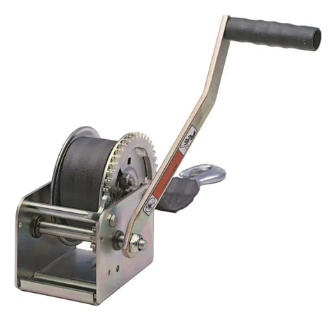 1400 LB PLATED WINCH W/20 FT STRAP