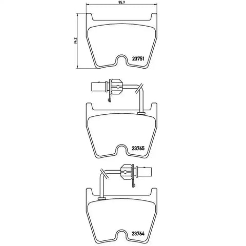 DISC BRAKE PAD SET