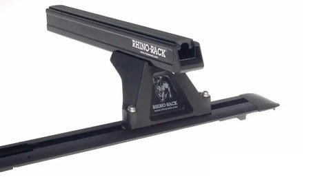 Rhino-Rack JA0821 Heavy Duty RLTF Trackmount Black 3 Bar Roof Rack