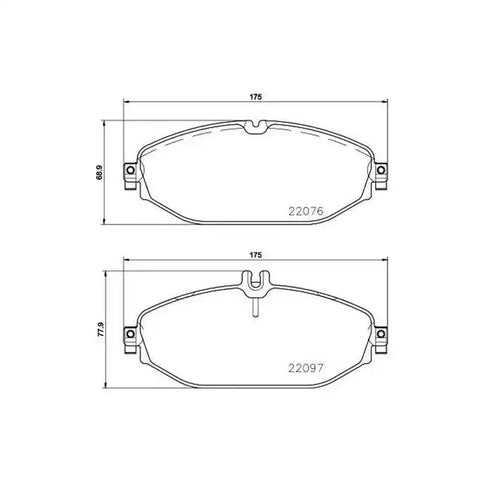 DISC BRAKE PAD SET