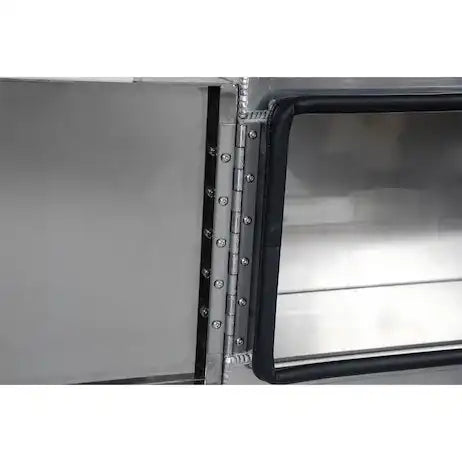 Buyers Products 1763127 Tool Box Underbody Barn Door Polished Aluminum 60 Inch L