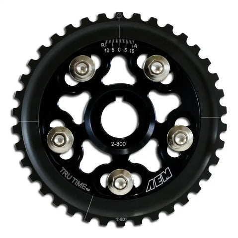 AEM ELECTRON 23-800BK TRUTIME ADJST CAM GEAR BK