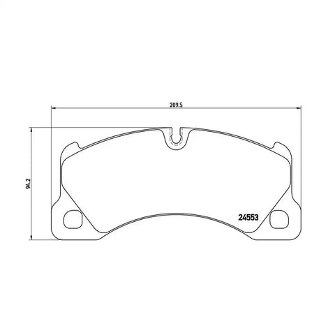 DISC BRAKE PAD SET
