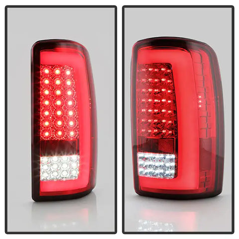 SPYDER 9050732 LIGHT BAR C SHAPE RED