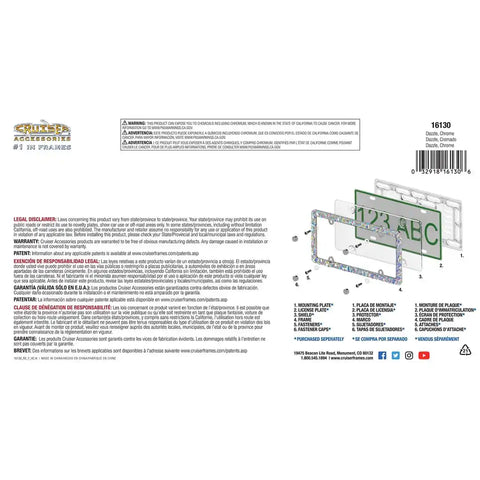 CRUISER 16130 DAZZLE CHROME