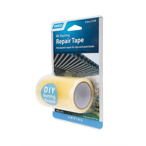 Camco 42613 Multi Purpose Tape RV Awnings/ Boat Sails/ Canvas/ Tents and more Roll