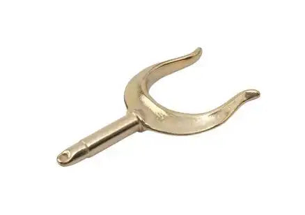 SEA DOG 580570-1 BRASS RIBBED HORN OARLOCK 2' -
