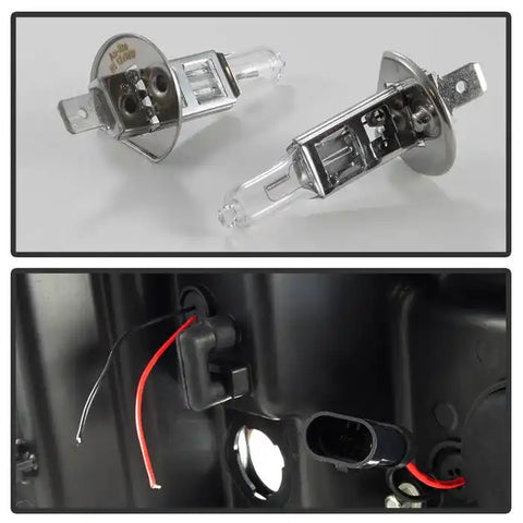Spyder Automotive 5083609 Headlight Assembly Version 3 Halogen Bulb Projector Beam