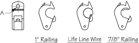 SEA DOG 327200-1 NYLON FENDER MATE