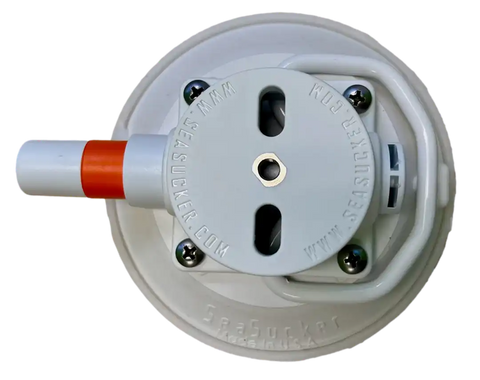 SEASUCKER VM1013W 4.5' VACUUM MOUNT WITH FLAT STAINLE