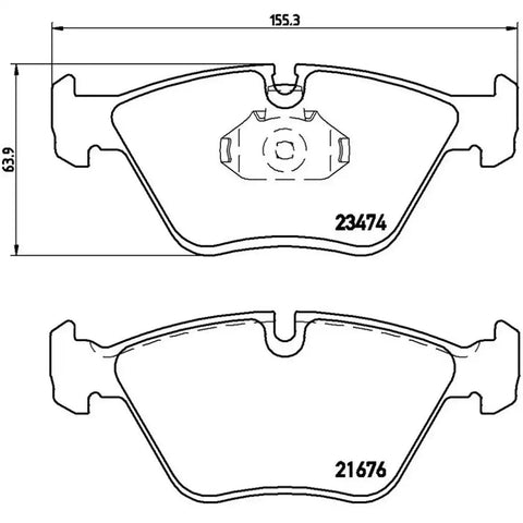 DISC BRAKE PAD SET