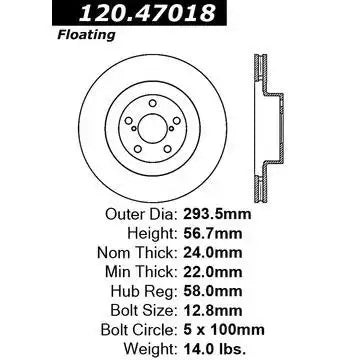 PREMIUM BRAKE ROTOR
