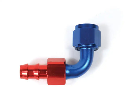 -6AN X 90  R/B PUSH-ON HOSE END