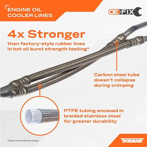 DORMAN 625-340XD OIL COOLER LINE