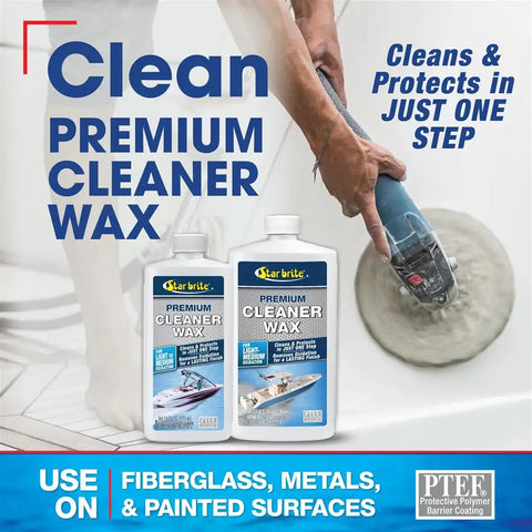 PREMIUM CLEANER/WAX 16 OZ.