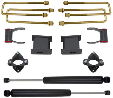 3'SPACER5'BLKS UBOLTS MAX R SHOCKS